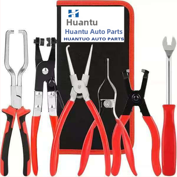 Σετ 5 τεμαχίων εργαλείων αφαίρεσης συνδετήρων σωλήνων καυσίμου, από χάλυβα άνθρακα, με προσαρμοσμένα δείγματα και εκτυπωμένο λογότυπο