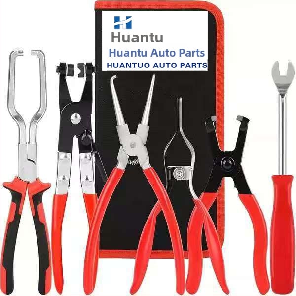 Σετ 5 τεμαχίων εργαλείων αφαίρεσης συνδετήρων σωλήνων καυσίμου, από χάλυβα άνθρακα, με προσαρμοσμένα δείγματα και εκτυπωμένο λογότυπο