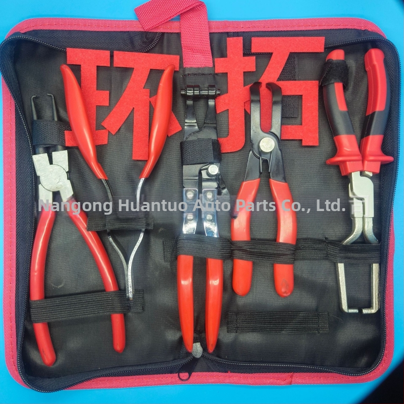 Σετ 5 τεμαχίων εργαλείων αφαίρεσης συνδετήρων σωλήνων καυσίμου, από χάλυβα άνθρακα, με προσαρμοσμένα δείγματα και εκτυπωμένο λογότυπο