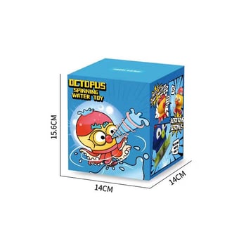 Jucărie de baie cu caracatiță – desen animat, din plastic, pentru copii 3–6 ani, băieți și fete