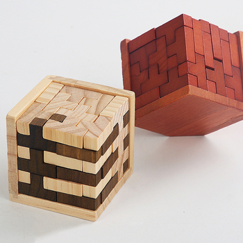 Drveni Kongming/Luban lock puzzle za djecu – klasična zagonetka otključavanja, DIY kompatibilno, uzrast 7–14 godina