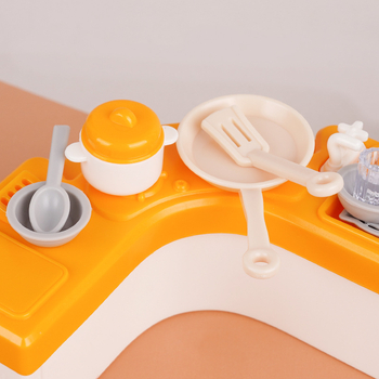 Mini simulirana kuhinja – ABS set igračaka za djecu 4–6 godina, u bojama kutije