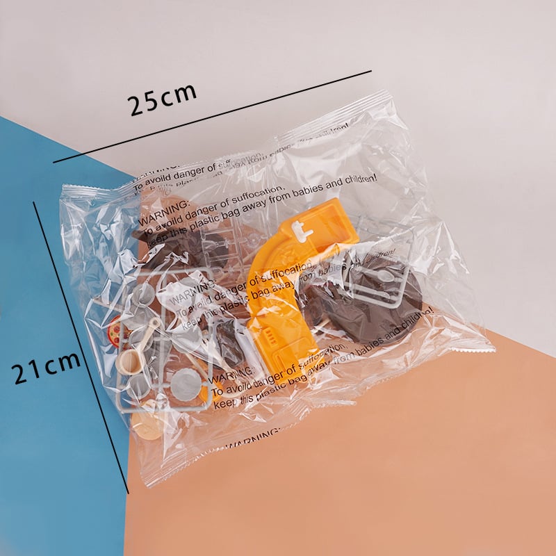 Mini simulirana kuhinja – ABS set igračaka za djecu 4–6 godina, u bojama kutije