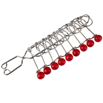 Puzzle s devet prstenova Luban Lock - edukativna metalna igračka Zy1099