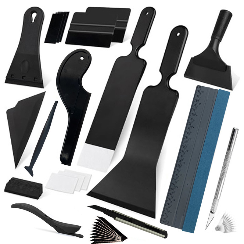 Škrabica za automobilsku foliju - plastična, Kunaisi (Tip: Škrabica; Materijal: Plastika; Marka: Kunaisi)