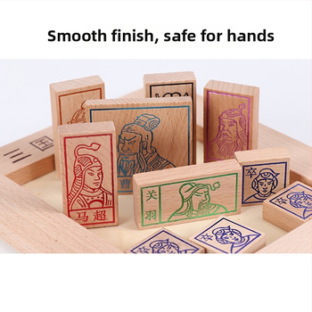 Drveni Kongming lock puzzle – dizajn Tri kraljevstva Huarong Road, spreman za DIY, za uzrast 7–14 godina.
