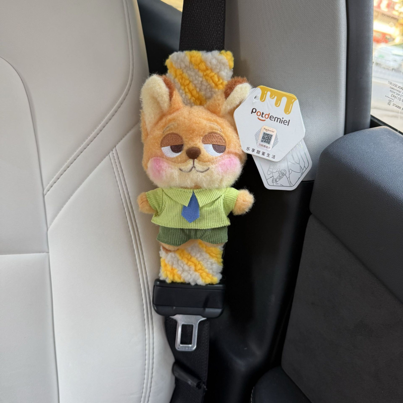 Crtić rameni jastuk za auto-pojas – Ultrafiber, 150 g, dodatak