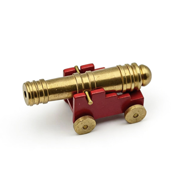 Bakreni metalni puzzle s devet povezanih prstena
