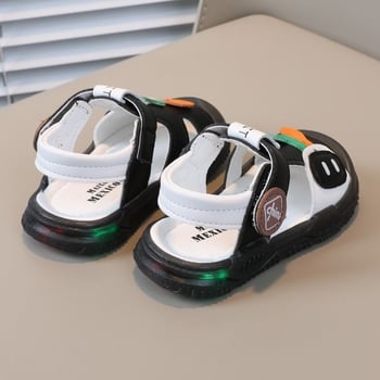 Νήπια σανδαλάκια με καρτούν σχέδιο – Άνω μέρος από συνθετικό δέρμα, διαπνέοντα, αντιολισθητικά, 12–36 μηνών