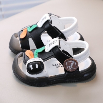 Νήπια σανδαλάκια με καρτούν σχέδιο – Άνω μέρος από συνθετικό δέρμα, διαπνέοντα, αντιολισθητικά, 12–36 μηνών