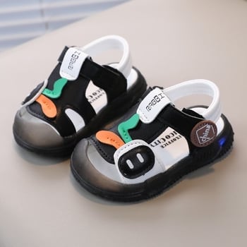 Νήπια σανδαλάκια με καρτούν σχέδιο – Άνω μέρος από συνθετικό δέρμα, διαπνέοντα, αντιολισθητικά, 12–36 μηνών