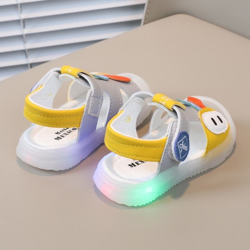 Νήπια σανδαλάκια με καρτούν σχέδιο – Άνω μέρος από συνθετικό δέρμα, διαπνέοντα, αντιολισθητικά, 12–36 μηνών