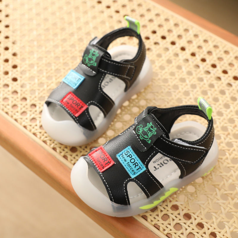 Νήπια σανδαλάκια με καρτούν σχέδιο – Άνω μέρος από συνθετικό δέρμα, διαπνέοντα, αντιολισθητικά, 12–36 μηνών