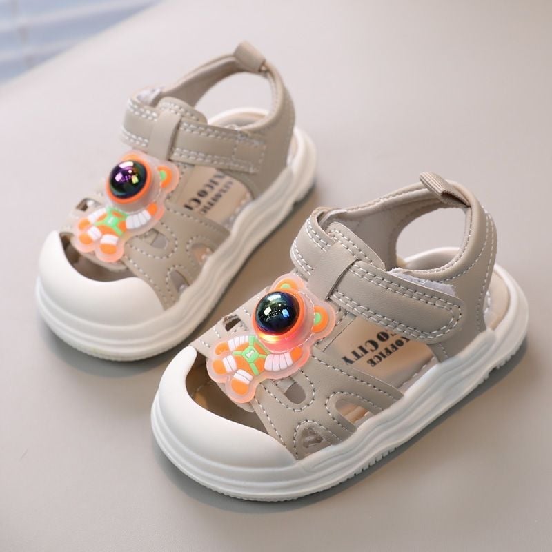 Νήπια σανδαλάκια με καρτούν σχέδιο – Άνω μέρος από συνθετικό δέρμα, διαπνέοντα, αντιολισθητικά, 12–36 μηνών