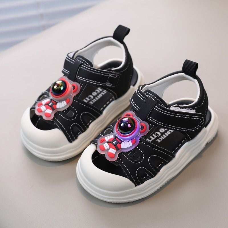 Νήπια σανδαλάκια με καρτούν σχέδιο – Άνω μέρος από συνθετικό δέρμα, διαπνέοντα, αντιολισθητικά, 12–36 μηνών