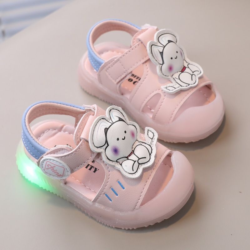 Νήπια σανδαλάκια με καρτούν σχέδιο – Άνω μέρος από συνθετικό δέρμα, διαπνέοντα, αντιολισθητικά, 12–36 μηνών