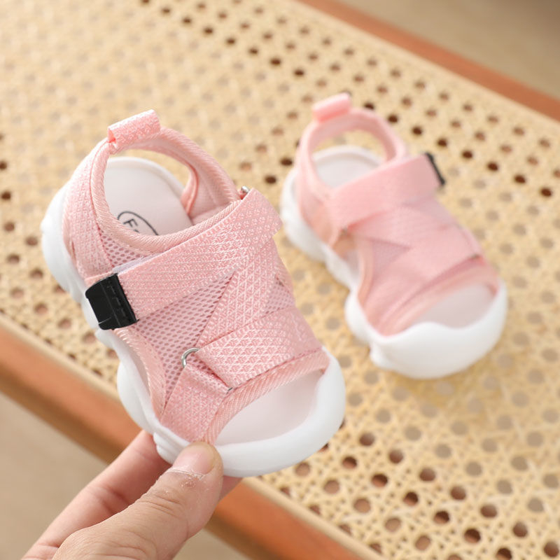 Νήπια σανδαλάκια με καρτούν σχέδιο – Άνω μέρος από συνθετικό δέρμα, διαπνέοντα, αντιολισθητικά, 12–36 μηνών