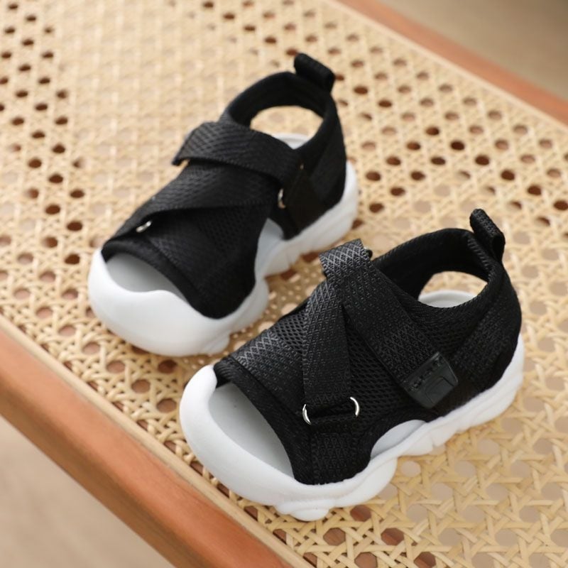 Νήπια σανδαλάκια με καρτούν σχέδιο – Άνω μέρος από συνθετικό δέρμα, διαπνέοντα, αντιολισθητικά, 12–36 μηνών