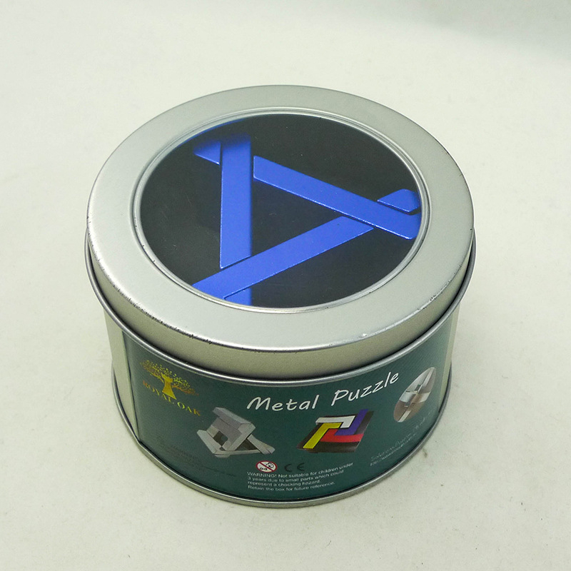 Kongming Lock Puzzle - Legura, Vježbanje strpljenja, DIY prilagodba s logotipom OEM, Za uzrast 7–14 godina, Puzzle za otključavanje