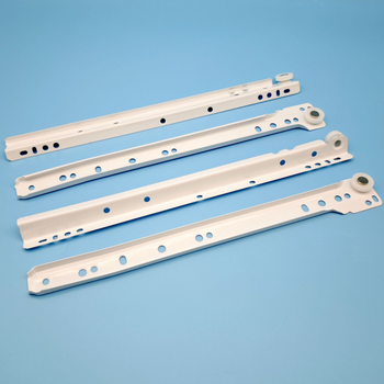 Šina za ladice ormara, aluminijska legura, praškasti premaz, moderan minimalistički stil