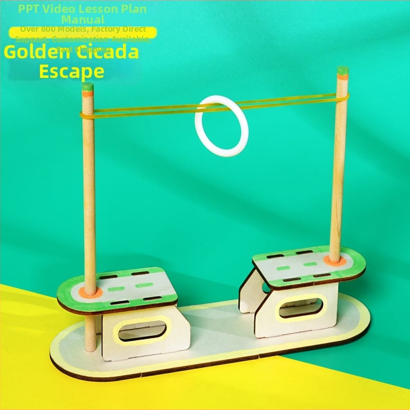 Edukativna fizika slagalica – drveni, DIY, električni, za uzrast 7–14, unisex