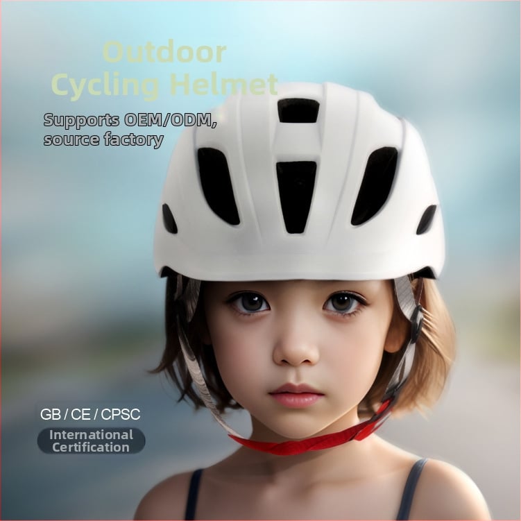 Παιδικό κράνος ποδηλασίας με ενσωματωμένο δίχτυ για έντομα, σχέδιο καρτούν, υλικό EPS, εκτυπωμένο λογότυπο