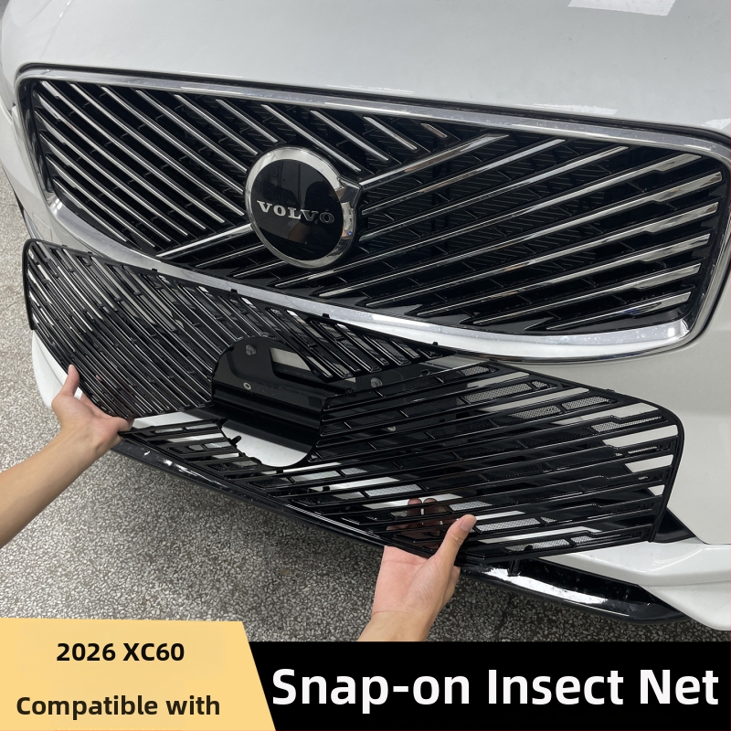 Sieť proti hmyzu pre chladič Volvo XC60/XC90 — ABS materiál, moskytiérozná bavlna, ochrana proti pylom vrby