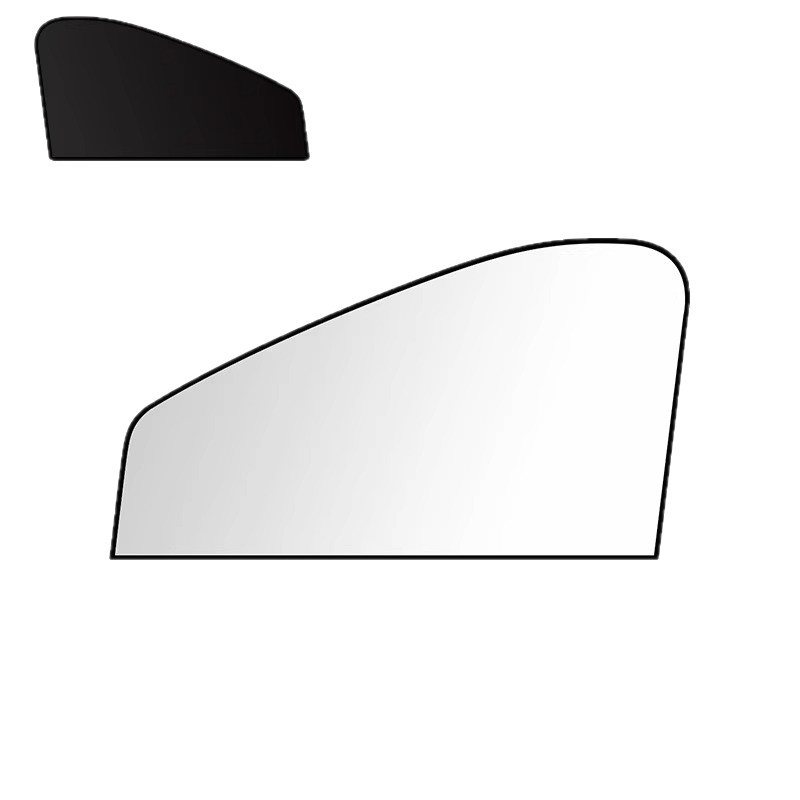 Auto sjenila za prednja i stražnja vjetrobranska stakla, magnetska ugradnja, titanij-srebrni materijal, moguć tisak logotipa