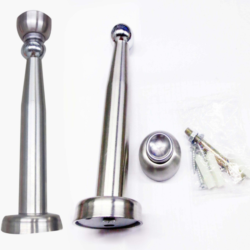 Dulji zaustavljač vrata od nehrđajućeg čelika s magnetskim zahvatom, zidni montažni, model FY-JC