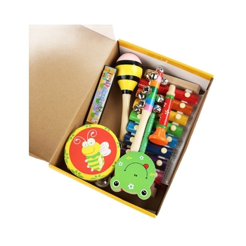 Growth Tree drveni glazbeni set — drveni glazbeni instrumenti za obrazovnu igru, porijeklo Zhejiang-Yunhe, za djecu od 4 do 6 godina
