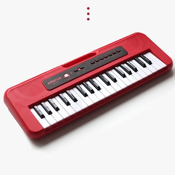 37-tipkovna elektronična klavijatura za početnike, edukativna višefunkcionalna igračka, plastična konstrukcija, BIGFUN brand, pogodna za uzrast 7–14 godina