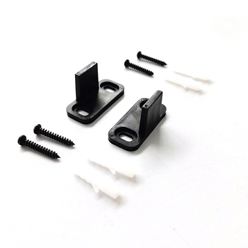 Swing stopper za vrata stila barn door, materijal POM, podno montiranje, ručno upravljanje, marka Johnson