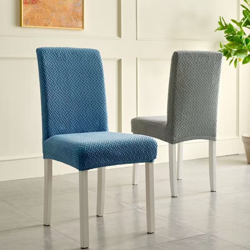 Οικουμενικό κάλυμμα καρέκλας από πολυεστέρα, ορθογώνιο, ανθεκτικό στη φθορά, στη σκόνη και στο λάδι, μοντέρνο στυλ μινιμαλιστικό