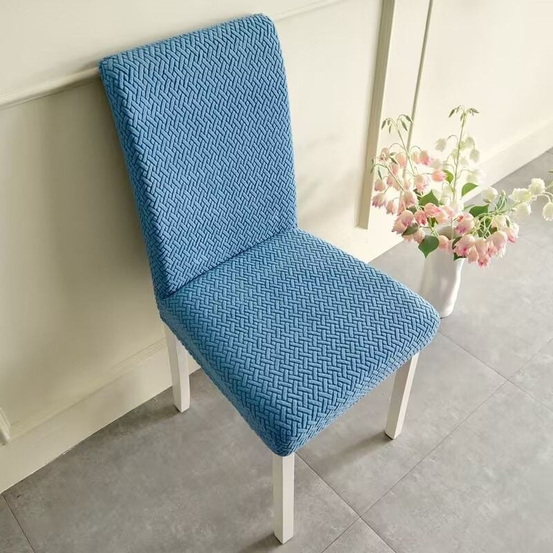 Οικουμενικό κάλυμμα καρέκλας από πολυεστέρα, ορθογώνιο, ανθεκτικό στη φθορά, στη σκόνη και στο λάδι, μοντέρνο στυλ μινιμαλιστικό