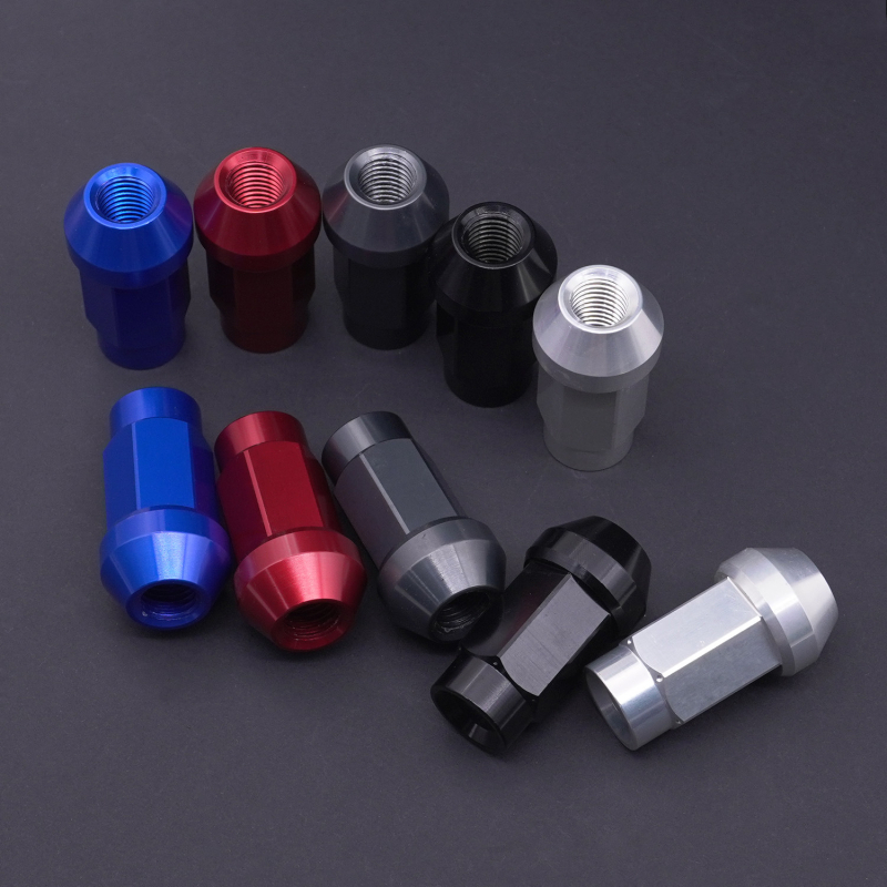 RIAYOOE kovana aluminijska univerzalna navojna matica za kotač, navoj 1.5/1.25, model XH-AN013