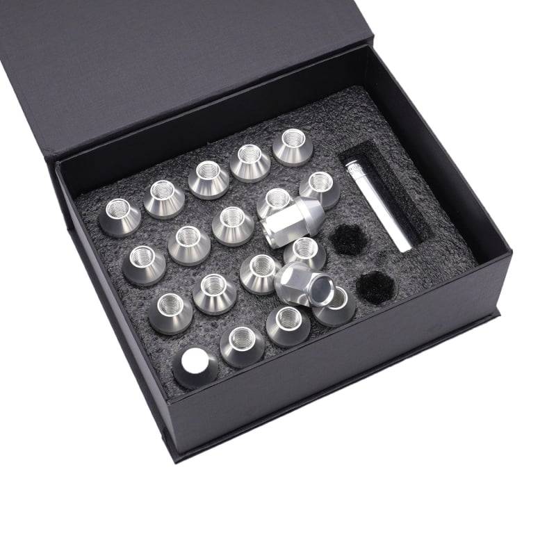 RIAYOOE kovana aluminijska univerzalna navojna matica za kotač, navoj 1.5/1.25, model XH-AN013