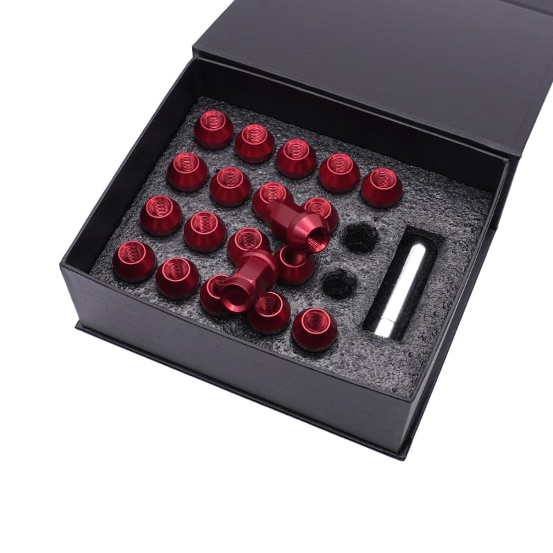 RIAYOOE kovana aluminijska univerzalna navojna matica za kotač, navoj 1.5/1.25, model XH-AN013