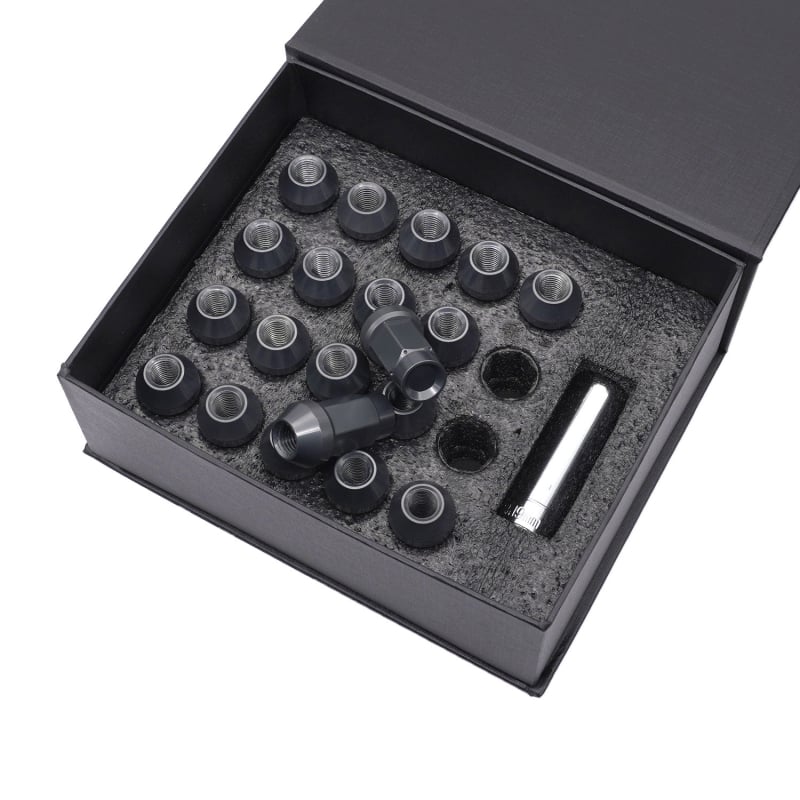 RIAYOOE kovana aluminijska univerzalna navojna matica za kotač, navoj 1.5/1.25, model XH-AN013