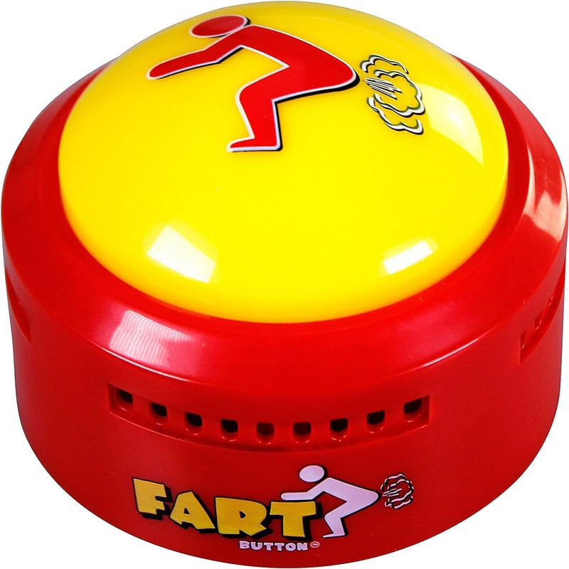 Fart Button – 20 zabavnih zvukova prdnjava, uredski humor, otklanjanje stresa (Materijal: Plastika; Zvukovi: 20; Prilagodba: Ne; Uvoz: Ne; IP dozvola: Ne)