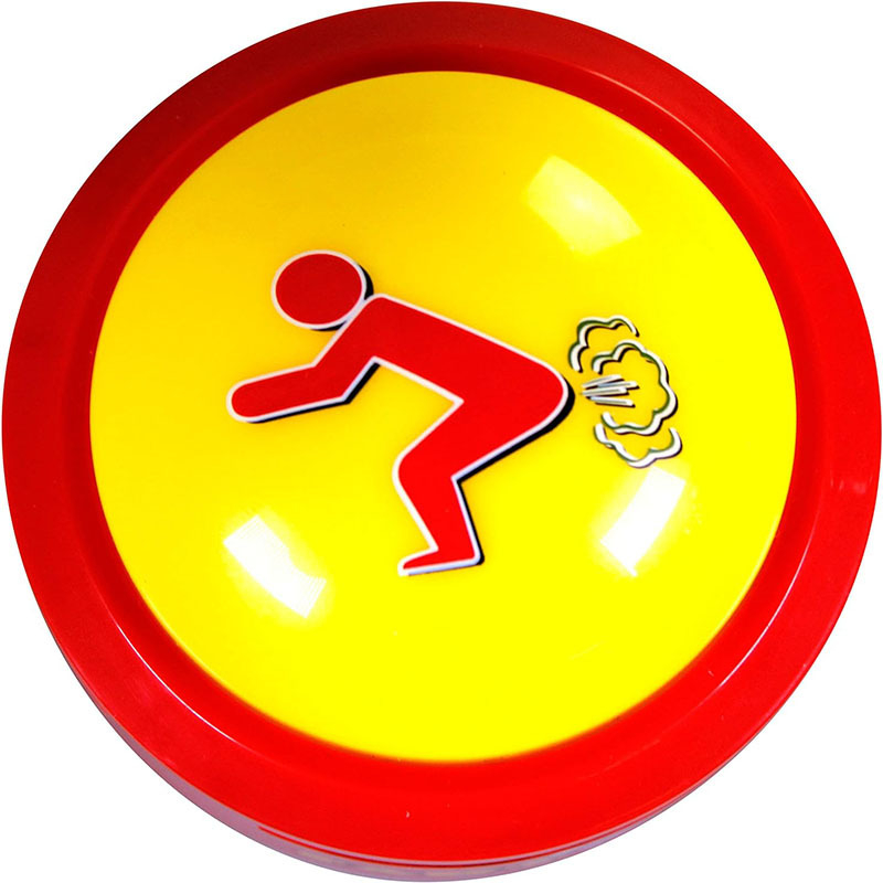 Fart Button – 20 zabavnih zvukova prdnjava, uredski humor, otklanjanje stresa (Materijal: Plastika; Zvukovi: 20; Prilagodba: Ne; Uvoz: Ne; IP dozvola: Ne)