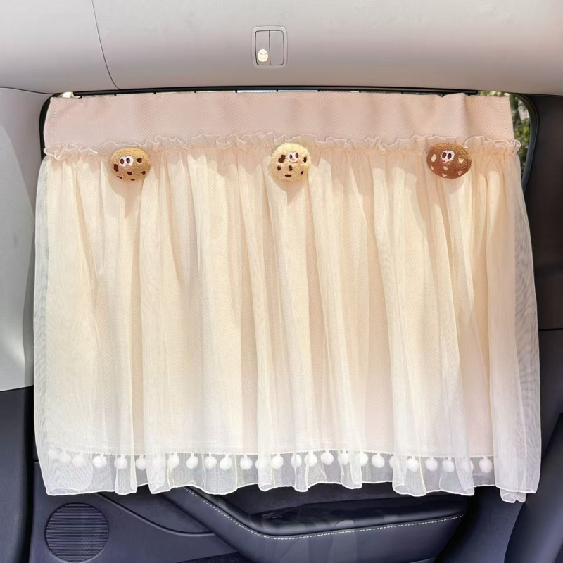 Auto zavjesa za prozor za djecu, s usisnim čašicama, od aluminijske folije, visi za stražnja bočna prozora