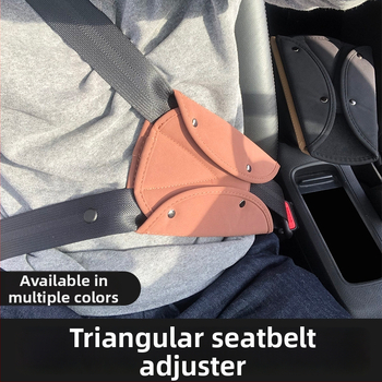 Praktická podložka na ramenný popruh automobilového pásu, prispôsobenie na objednávku a tlač loga, model Safety Belt Triangle Shoulder Pad