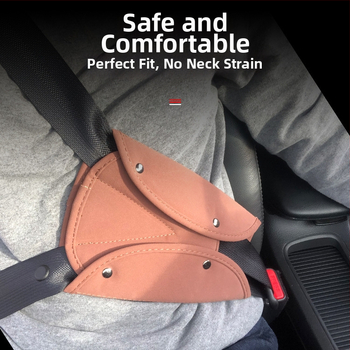 Praktická podložka na ramenný popruh automobilového pásu, prispôsobenie na objednávku a tlač loga, model Safety Belt Triangle Shoulder Pad
