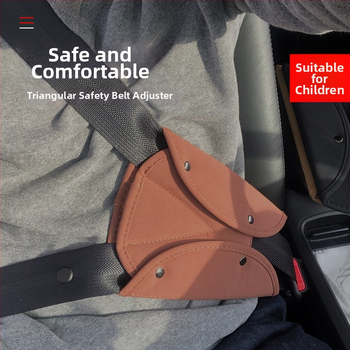 Praktická podložka na ramenný popruh automobilového pásu, prispôsobenie na objednávku a tlač loga, model Safety Belt Triangle Shoulder Pad