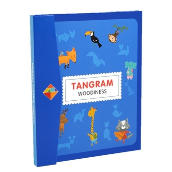 Magnetska Tangram slagalica za djecu – 3D građevinski blokovi, DIY, višestruka funkcionalnost, uzrast 4–6 godina