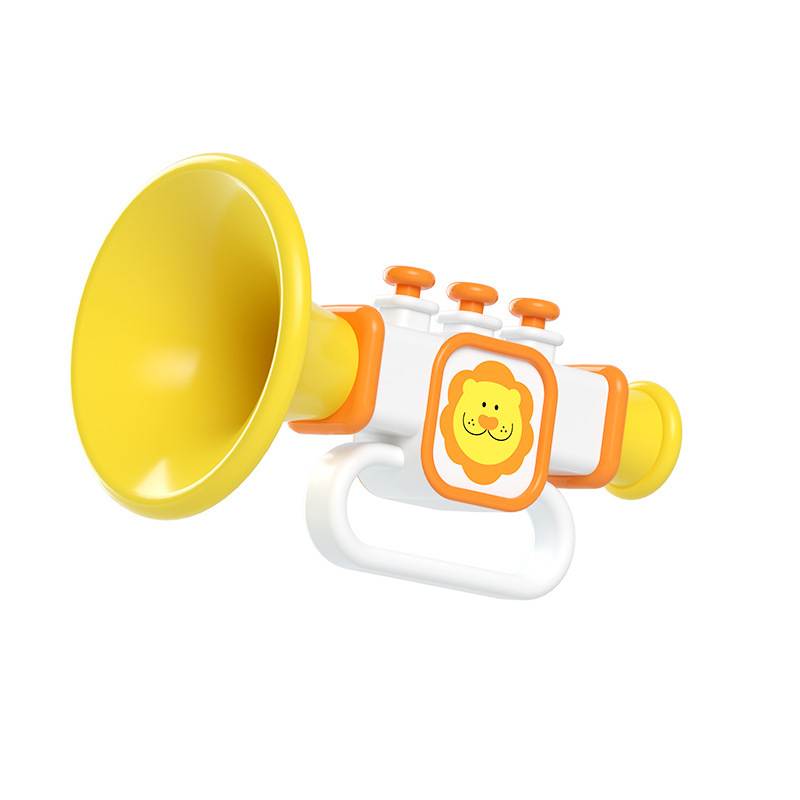 Dječja glazbena igračka truba s zviždaljkama i usnom harmonikom, na narukvici, od plastike, za uzrast 7–14 godina, potiče emocionalni i kognitivni razvoj, senzornu igru i interakciju roditelj-dijete