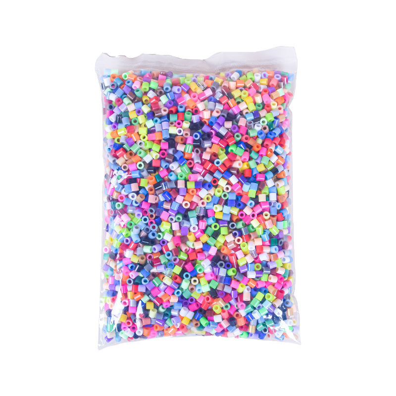 Set plosnatih perli za slaganje mozgalica (fusion beads), EVA material, DIY i prilagodbu prema crtižu, uzrast 7–14 godina