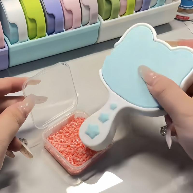 Plastična puzzle ploča za DIY, mozaika od perlica, za uzrast 14+, unisex