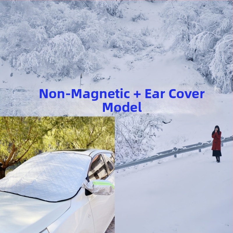 Univerzálny kryt na auto s hliníkovou fóliou, ochrana pred slnkom a dažďom, tepelná izolácia, zabudovaný montážny systém, krytie prednej časti