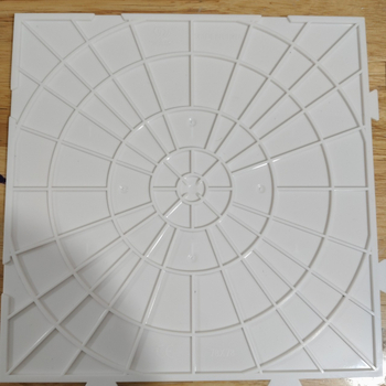 Double Nine Hua plastična ravna ploča za puzzle, spremna za DIY